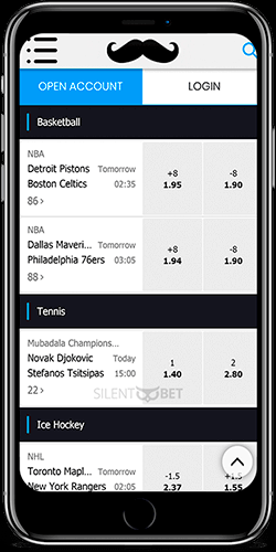 mobile sportsbook of Mr Play for iOS