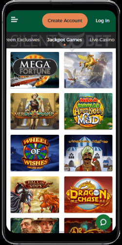 Mr Green Casino Jackpots on Android