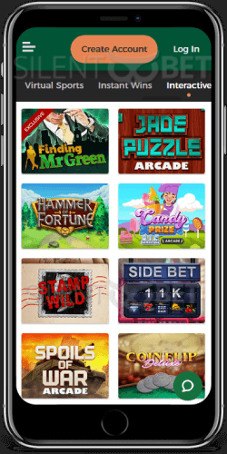 Mr Green Casino Interactive on iOS