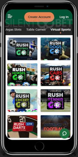 Mr Green Casino Virtual Sports on iOS