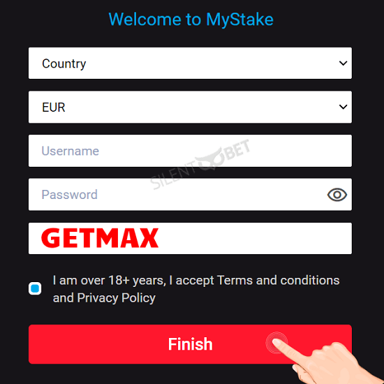 mystake registration form