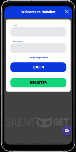 Nairabet mobile login Android