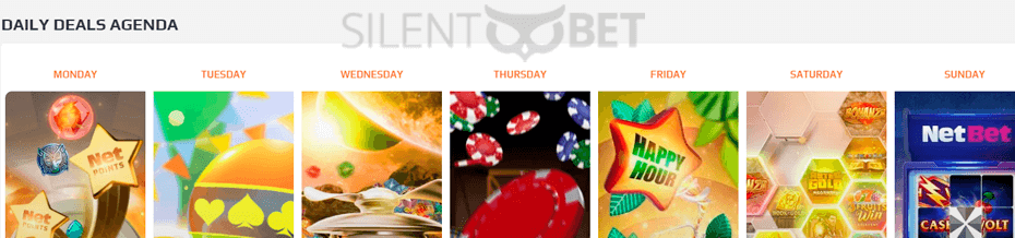 Netbet casino daily deals