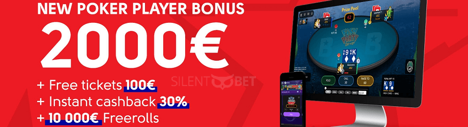 OlyBet Poker welcome offer