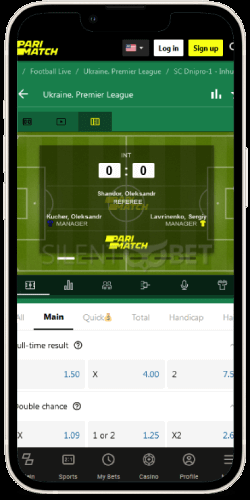 Parimatch mobile sports betting iOS