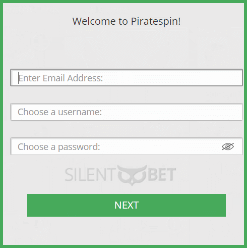 PirateSpin Registration