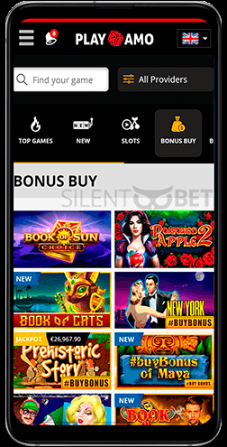Playamo mobile casino games for Android