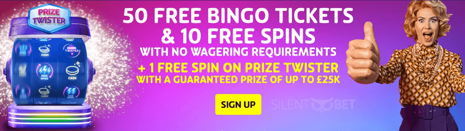 PlayOJO bingo welcome offer