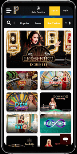 Plush casino app