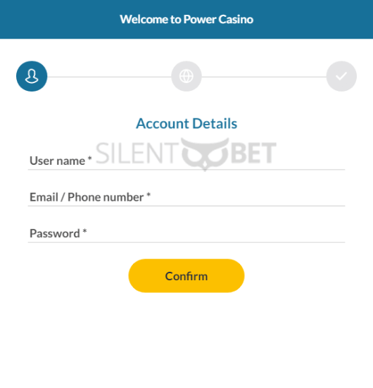 Power Casino Registration
