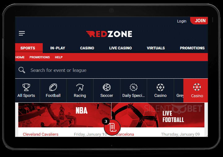 Redzone mobile version