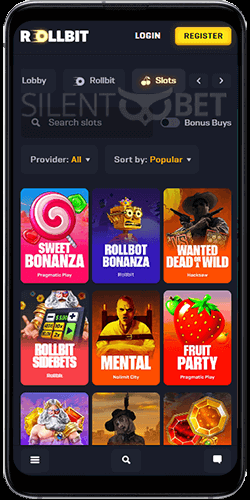 Rollbit Casino Mobile App