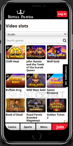 Royal Panda Casino Slots on iOS