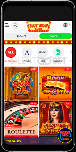 Slot Wolf casino games for Android