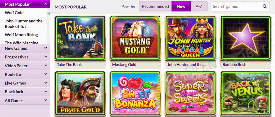 SlotJoint casino games