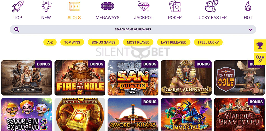Slototop Casino Games