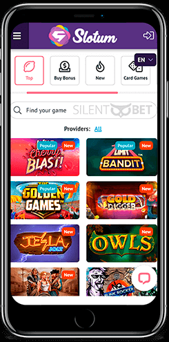 top games in Slotum casino for iOS