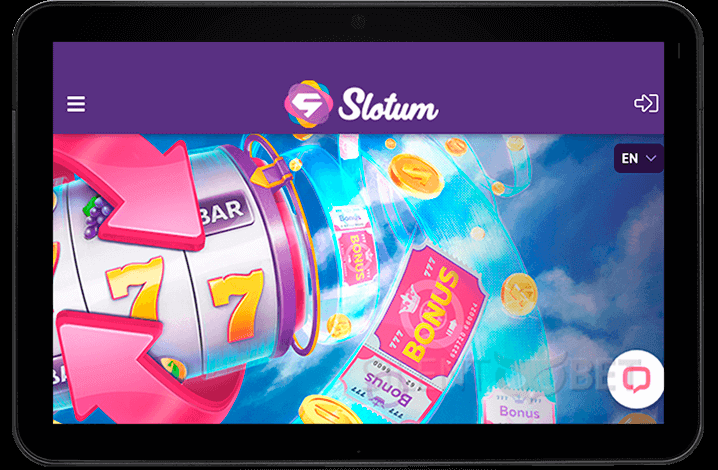 Slotum casino mobile version for tablet
