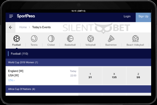 sportpesa mobile version thru tablet