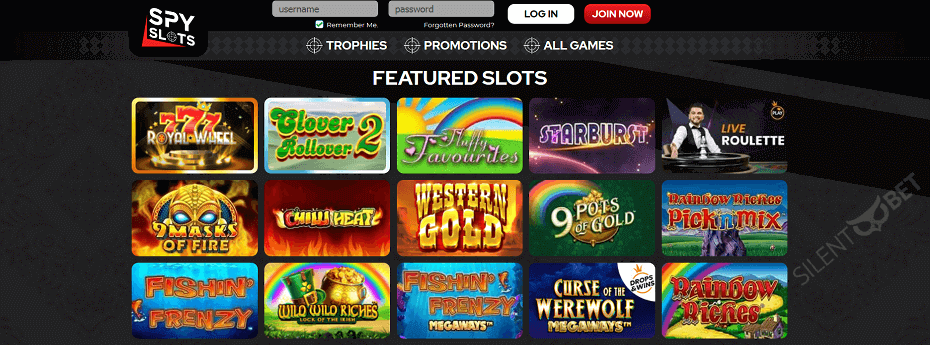 Spy Slots casino