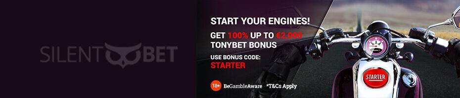 Tonybet welcome poker bonus
