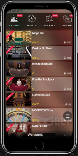 TotoGaming Mobile Casino Live