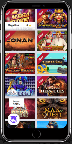 Vbet mobile casino on iPhone