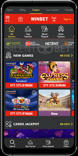 Winbet Casino Mobile App