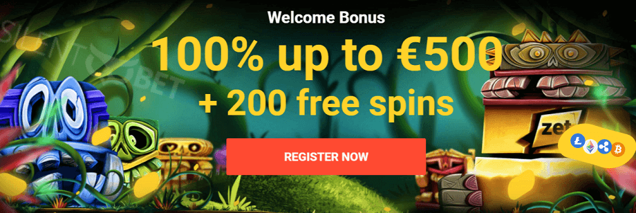 Zet Casino Welcome Bonus